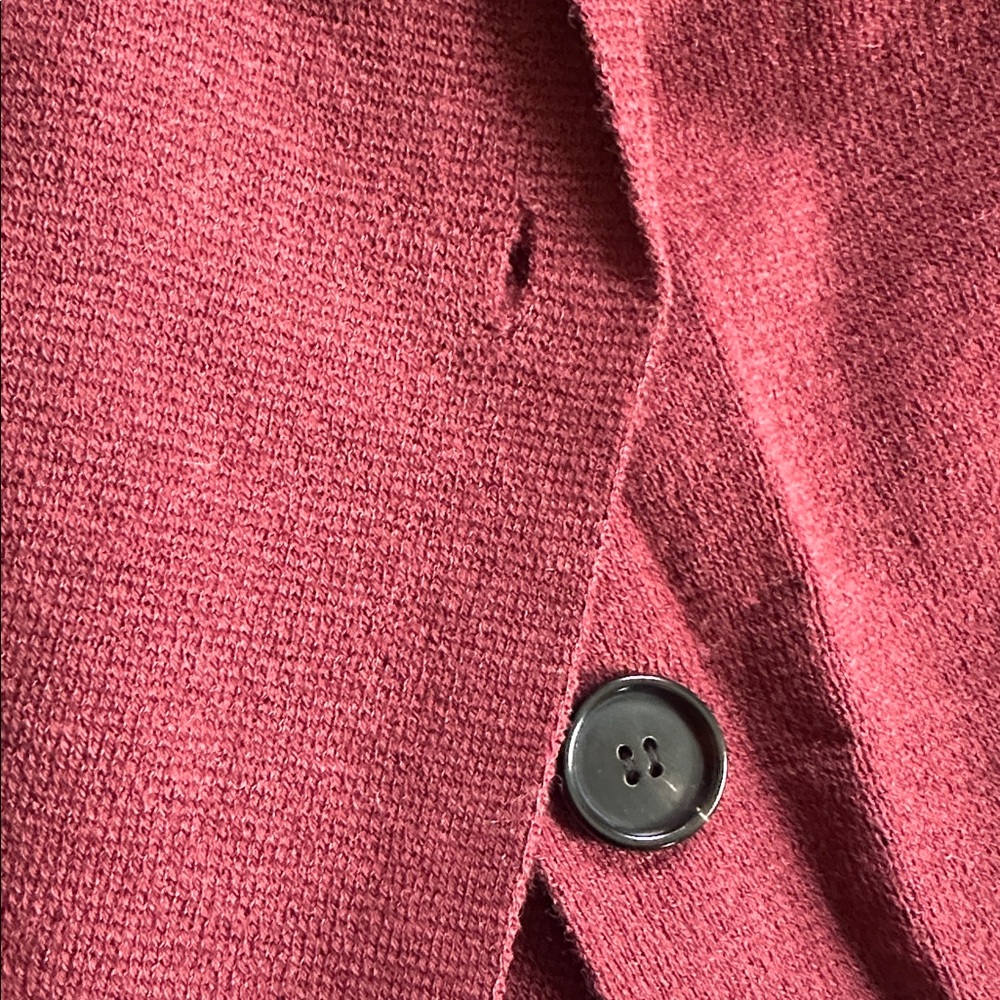 Eileen Fisher Rust cardigan Sweater - Picture 8 of 8